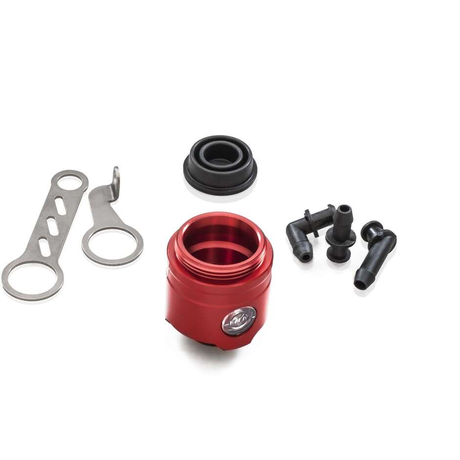 Réservoir d'huile d'embrayage de frein arrière SEB12 12 ml avec voyant de niveau - Corps rouge CNC Racing uniquement