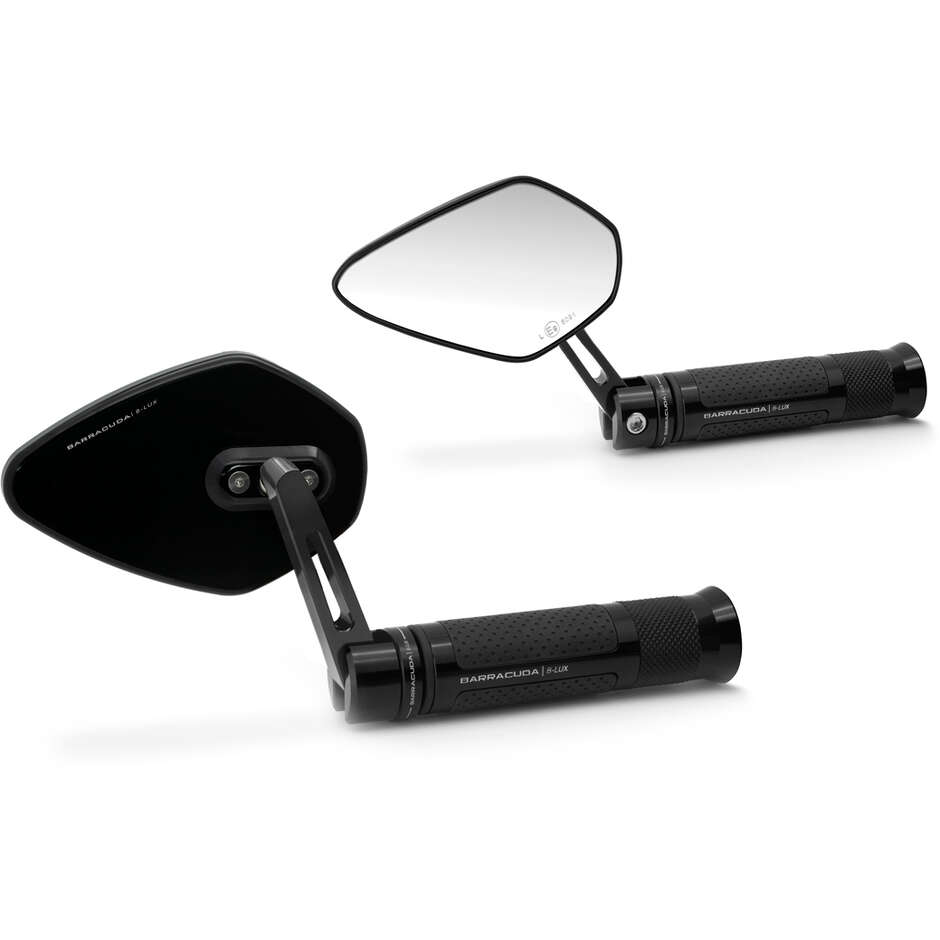 Rétroviseurs Homologués Barracuda SKIN-X BAR END B-LUX