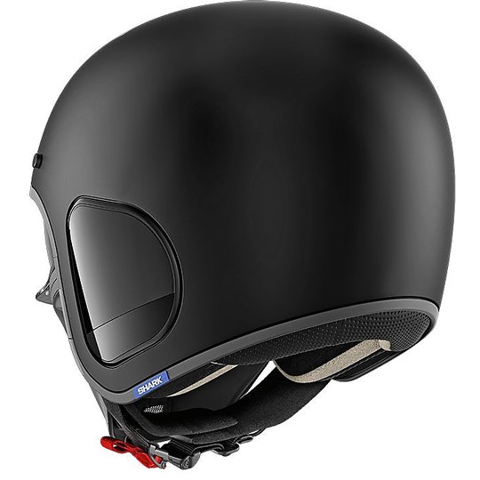 S-DRAK Fiber Optic Jet Jet Helmet Blank Matt Black