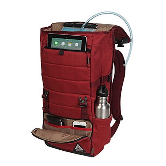 Sac de voyage The North Face Base Camp Duffle Rouge et Noir Taille XS