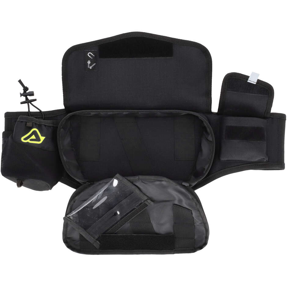 Sac banane moto Acerbis Ram Pro Logo Cross Enduro noir jaune