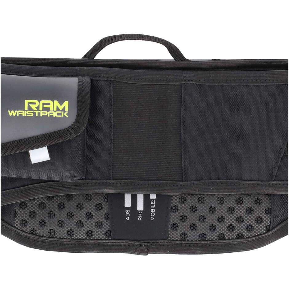 Sac banane moto Acerbis Ram Pro Logo Cross Enduro noir jaune