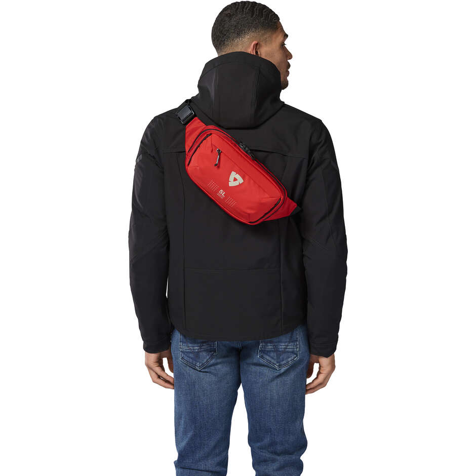 Sac banane REV'IT Nour Rouge Noir