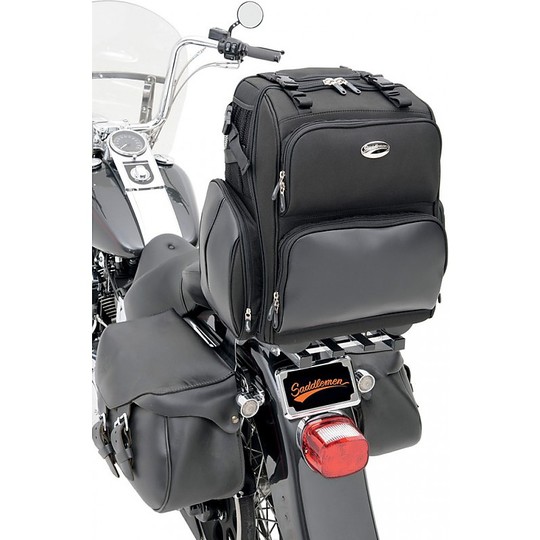 Sac de chariot de moto Porte-bagages Saddlemen SissyBar S3200DE 43 Lt