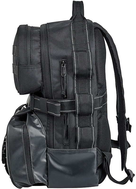 Sac à Dos Moto Biltwell Exfil-48 - Noir - Neuf Pour Le Voyage Et La Ville
