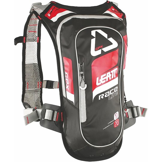 Sac à dos d'hydratation Leatt GPX Race HF 2.0 Moto Cross Enduro Noir Rouge