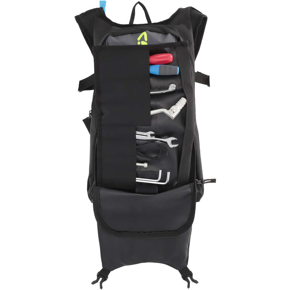 Sac à dos moto Acerbis H2O Logo noir jaune