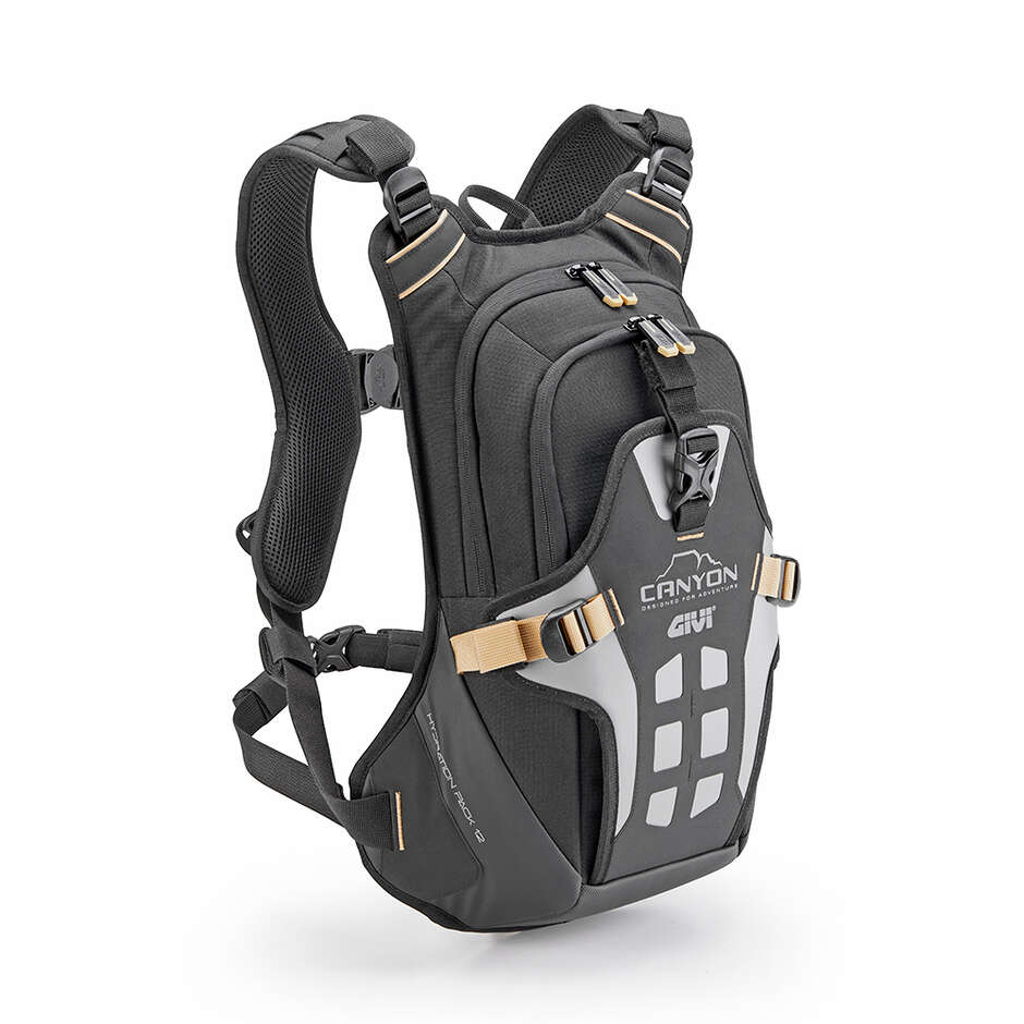 Sac à dos moto enduro Givi GRT731 12 L - Prévu pour une poche à eau