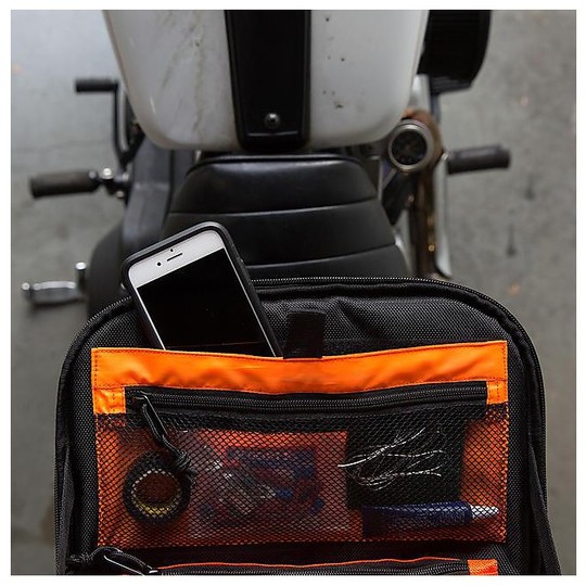Sacoche de moto Codon porte-bagages Biltwell SissyBar Exfil-80 noir