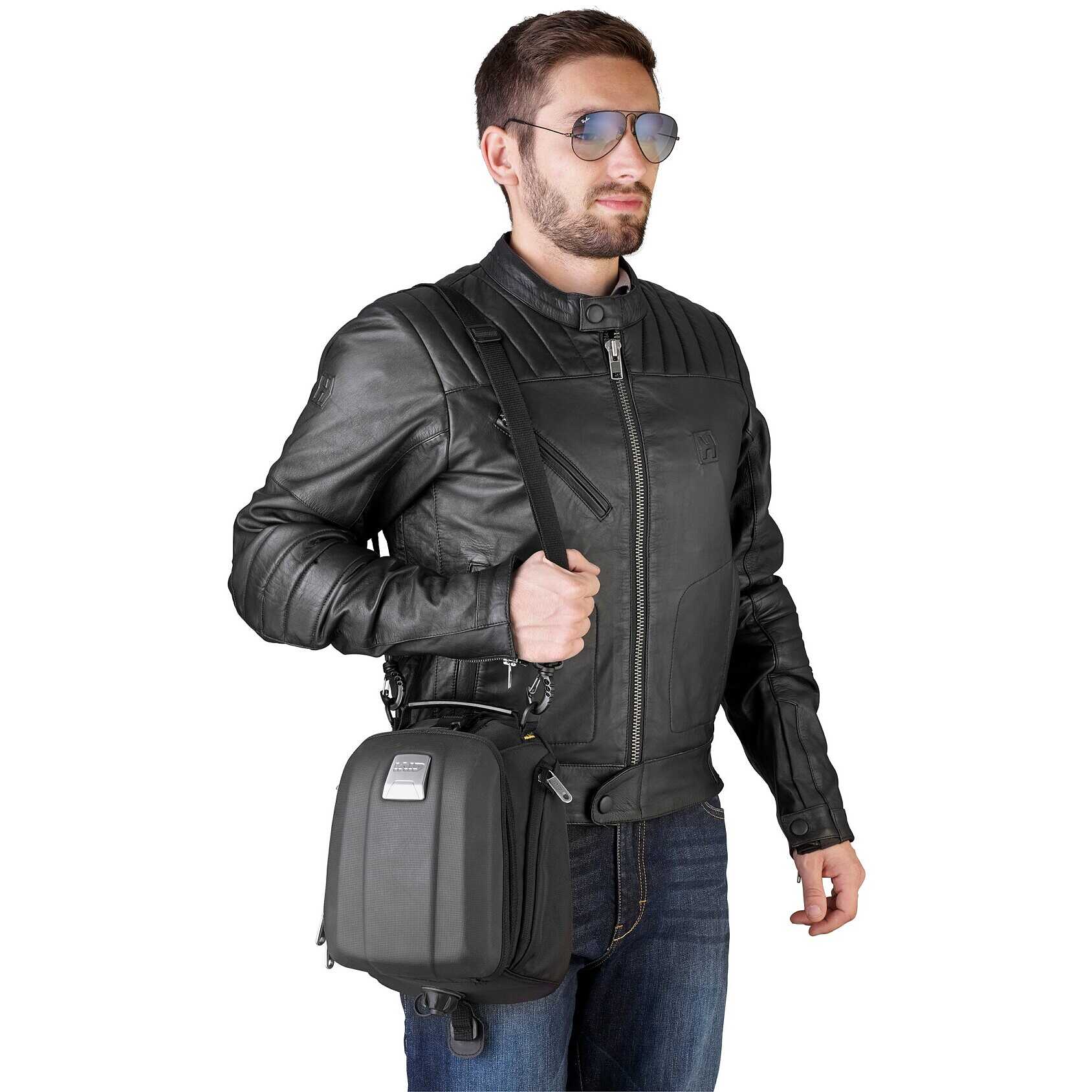 Givi Metro-T Sacoche De Réservoir Tanklock Noir 5L - Fixation Rapide Moto