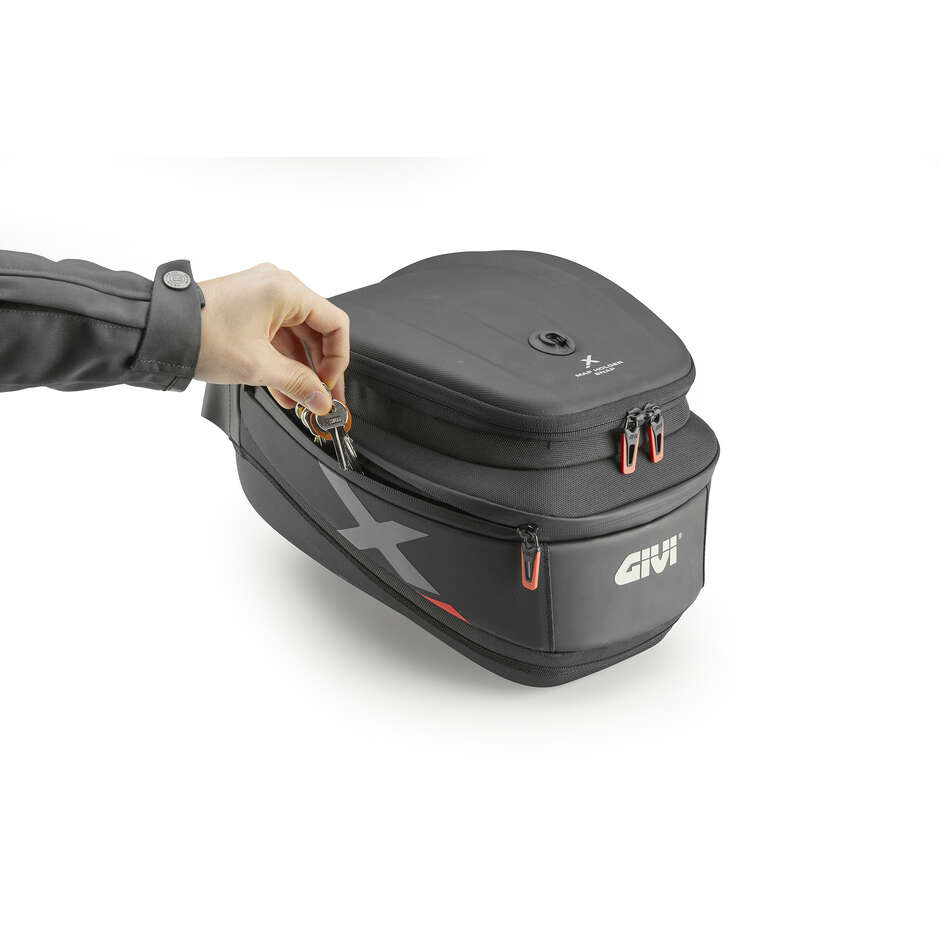 Sacoche de réservoir de moto WP Givi XL06B Tanklock 15Lt.