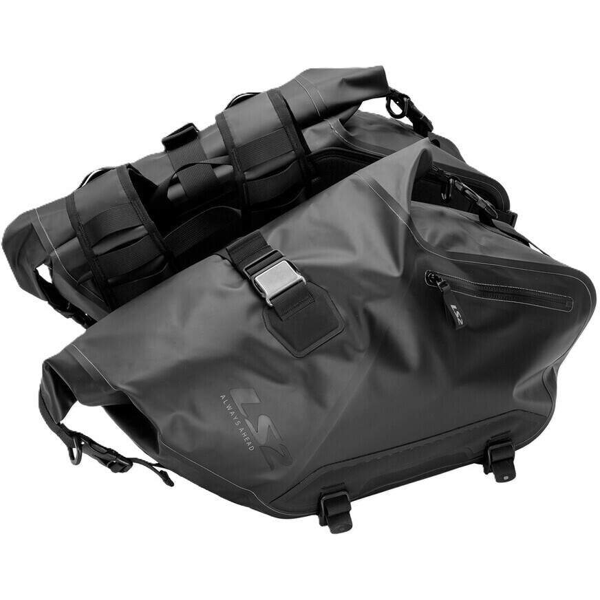 Sacoches latérales pour moto LS2 Move Ahead WP 20+20L