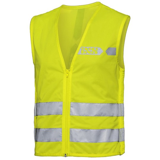 Safety Motorcycle Vest Ixs NEON 3.0 Yellow Fluo ISO 20471