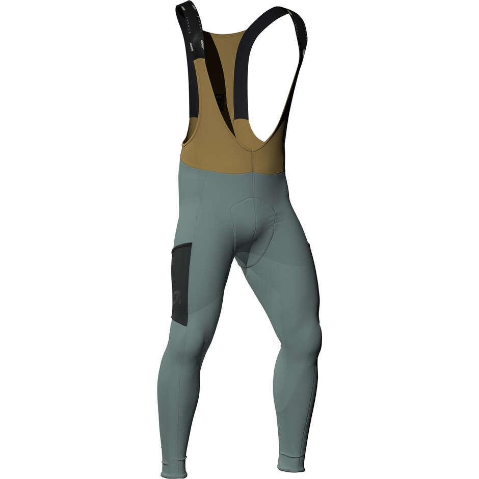 Salopette Leatt Lunga Termica Mtb Thermaflow 4.0 Verde