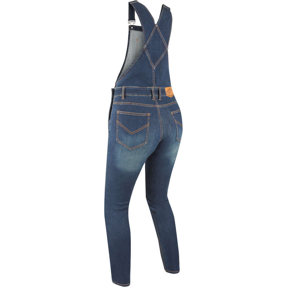 Salopette Segura LADY PRISCA Pantalon moto femme bleu