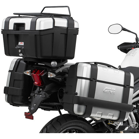 Satchel Motorcycle Top Case Givi TRK52N Monokey Trekker 52 Lt
