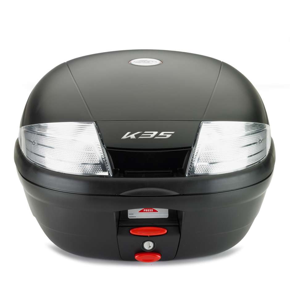 Satchel Motorrad- und Roller Kappa MONOLOCK K35t transparenten Reflektoren 35 Liter