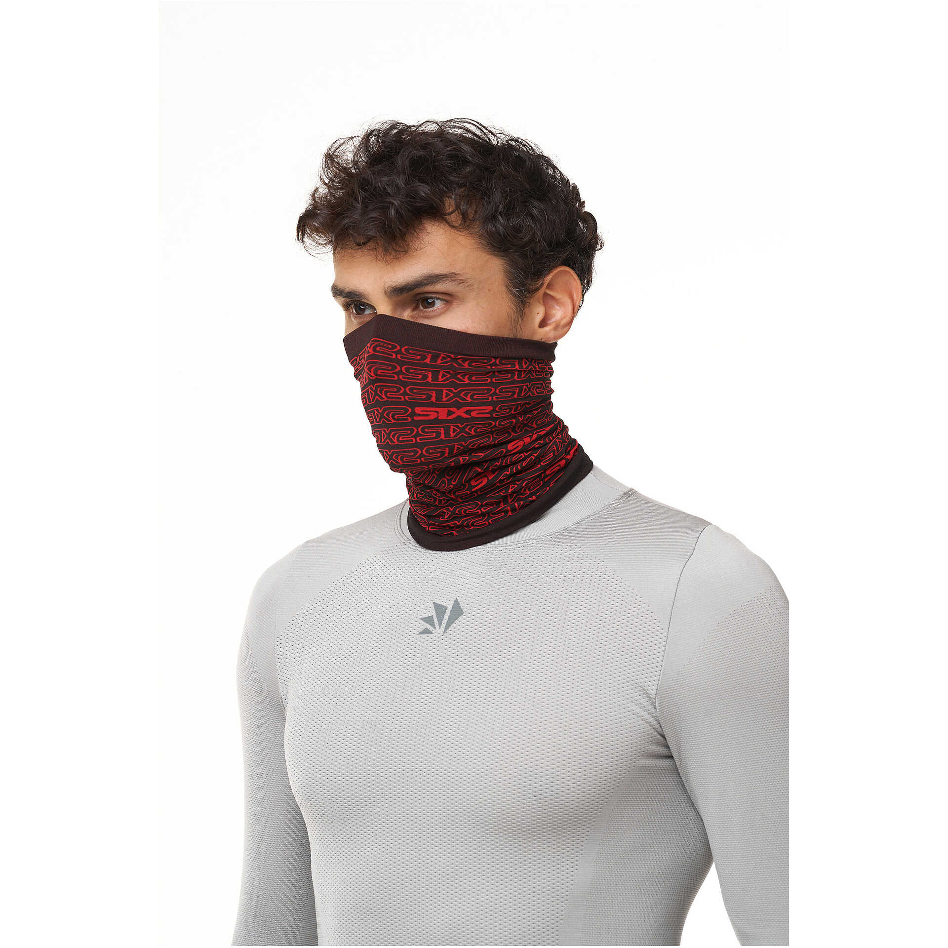 Tour De Cou Tubulaire ALE' Sharp Noir Et Gris – Unisexe Adulte – Une Taille – Neuf Avec étiquettes