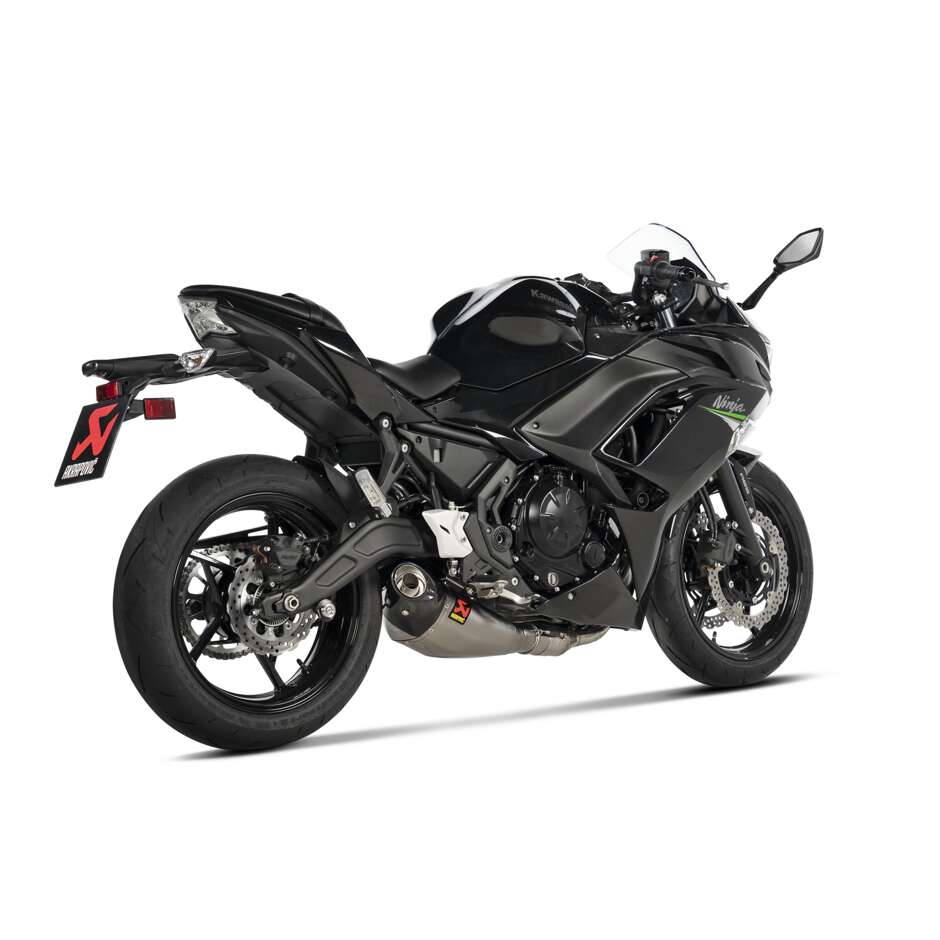 Scarico Completo Akrapovic Racing Line S-K6R14-HEGEHT/2 Per Kawasaki Z650; Ninja 650 (2023-24)