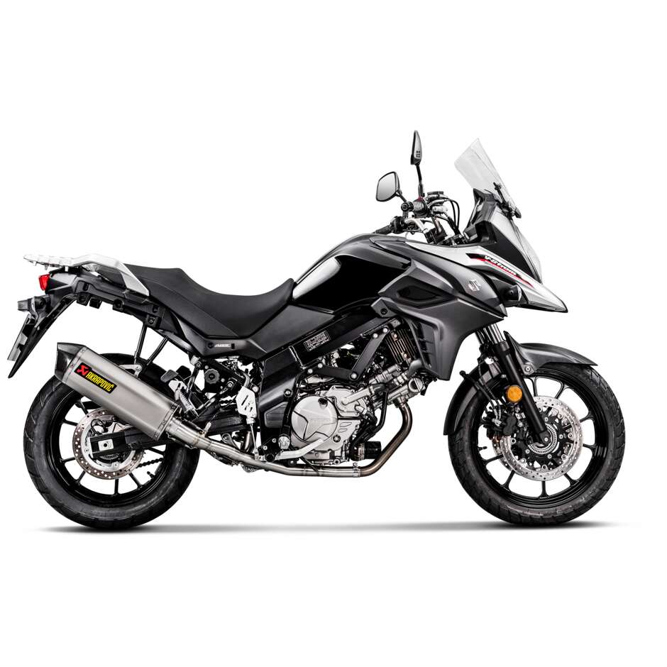 Scarico Completo Akrapovic Racing Line S-S6R9-WT Specifico Per SUZUKI V-Strom (17-24)