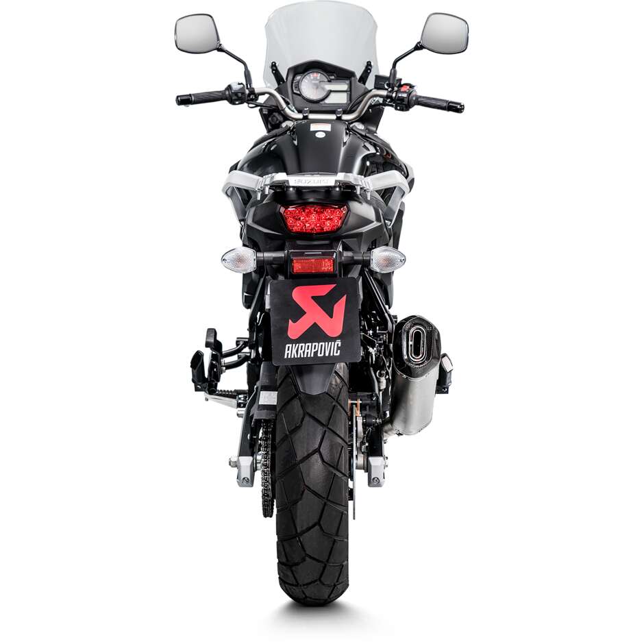 Scarico Completo Akrapovic Racing Line S-S6R9-WT Specifico Per SUZUKI V-Strom (17-24)