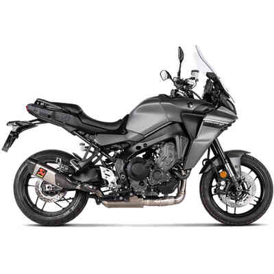 Scarico completo AKRAPOVIC con collettori acciaio inox RACING NON OMOLOGATI  e terminale di scarico CARBONIO NON OMOLOGATO per APRILIA RS 660 20 > 23  Akrapovic (cod. S-A6R3-APLC)