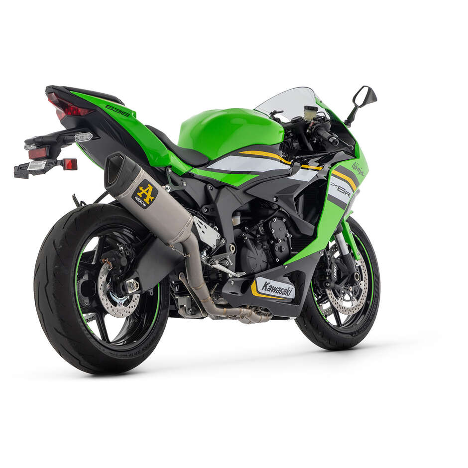 Scarico Completo Arrow COMPETITION FULL TITANIUM Per Kawasaki ZX-6R 636 (24-25)