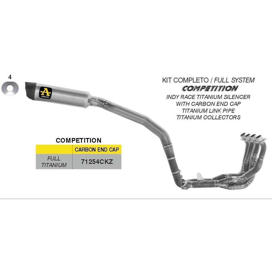 Scarico Completo Arrow COMPETITION Per Honda CBR 600 RR (24-25)