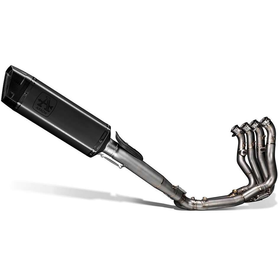 Scarico Completo Arrow COMPETITION SBK Full Titanium con terminale titanio Dark Per BMW S 1000 RR (19-25) / M 1000 RR (20-24)