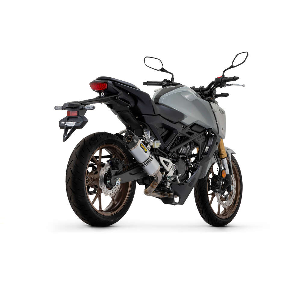 Scarico Completo Arrow con terminale Thunder in titanio Per Honda CB 125 R (21-24)
