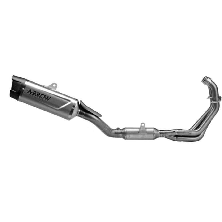 Scarico Completo  Arrow omologato con terminale Indy Race EVO in titanio Per Yamaha MT-09 / MT-09 SP (35Kw) (24-25)
