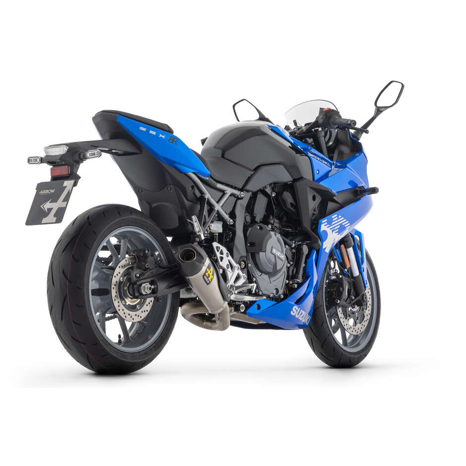 Scarico Completo Arrow Racing Works titanio con fondello carby Per Suzuki GSX-8R / GSX-8S (24-25)