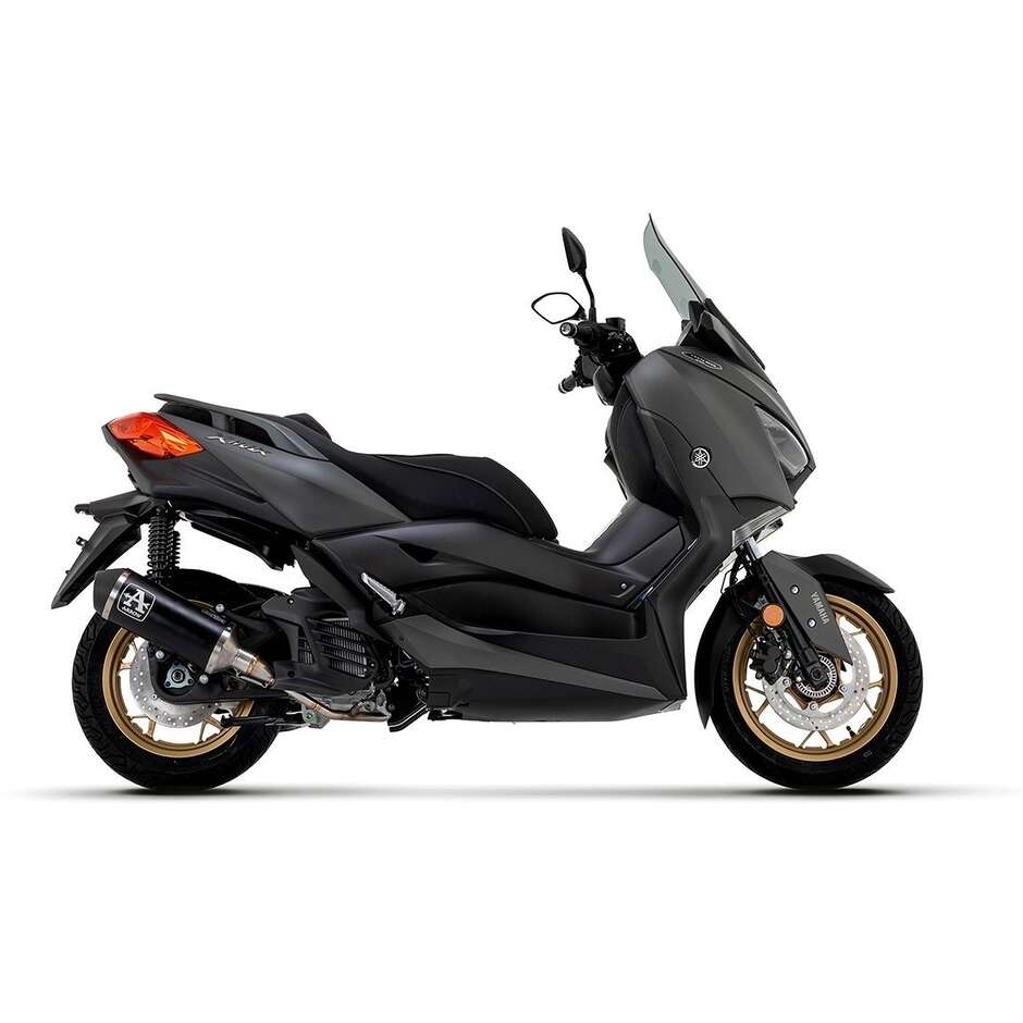 Scarico Completo Arrow Urban Alluminio Dark Fondello Dark Yamaha XMAX 125