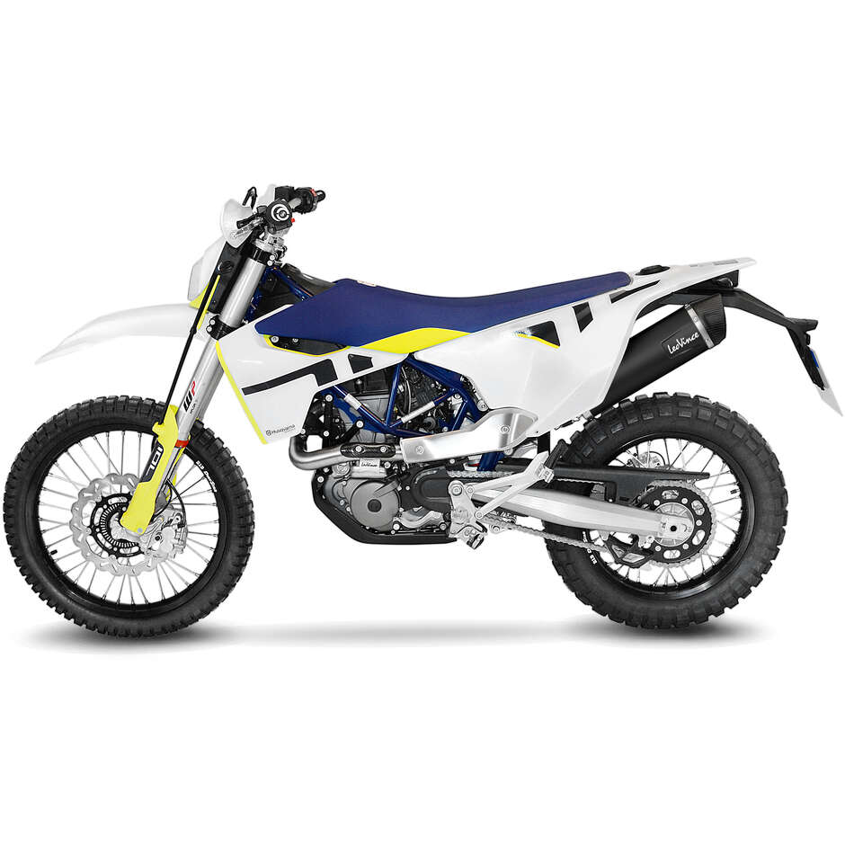 Scarico Completo Full System Leovince 14075K NERO Specifico Per HUSQVARNA 701 Supermoto - 701 Enduro/LR (17-24)