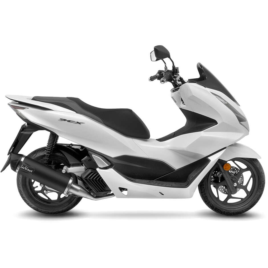 Scarico Completo Full System Leovince 14081K NERO Specifico Per HONDA PCX125 (21-24)