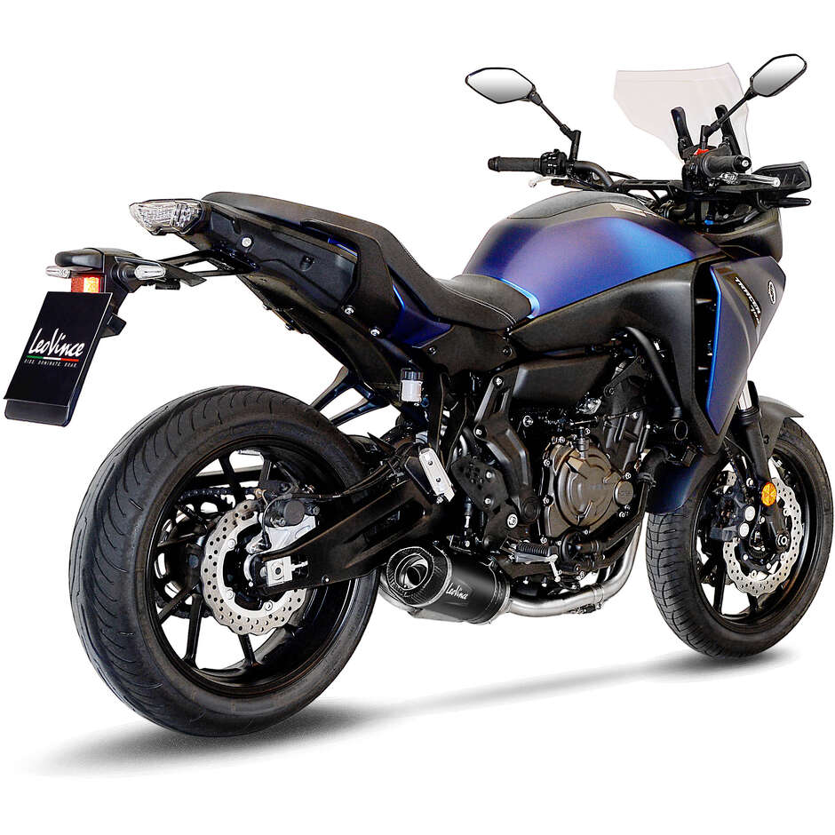 Scarico Completo Full System Leovince 14349EBK LV ONE EVO BLACK EDITION Specifico Per YAMAHA Tracer7/GT (20-24)