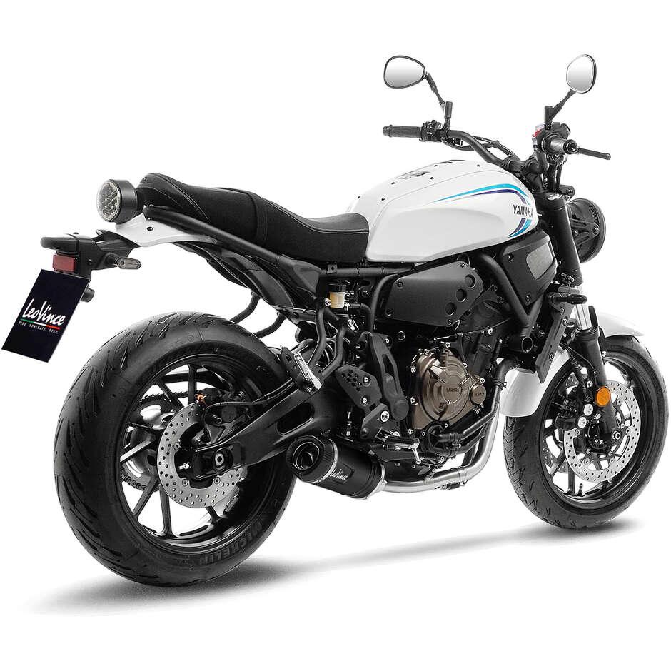 Scarico Completo Full System Leovince 14360EBU LV ONE EVO BLACK EDITION Specifico Per YAMAHA XSR 700/XTribute - YZF-R7 - MT-07 (21-24)