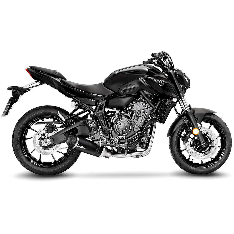 Scarico Completo Full System Leovince 14361EK LV ONE EVO CARBON FIBER Specifico Per YAMAHA XSR 700/XTribute - YZF-R7 - MT-07 (21-24)