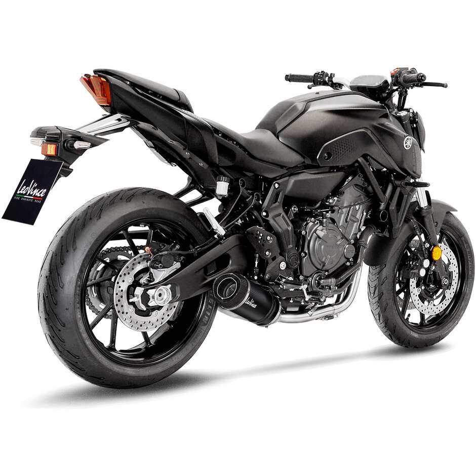 Scarico Completo Full System Leovince 14361EK LV ONE EVO CARBON FIBER Specifico Per YAMAHA XSR 700/XTribute - YZF-R7 - MT-07 (21-24)