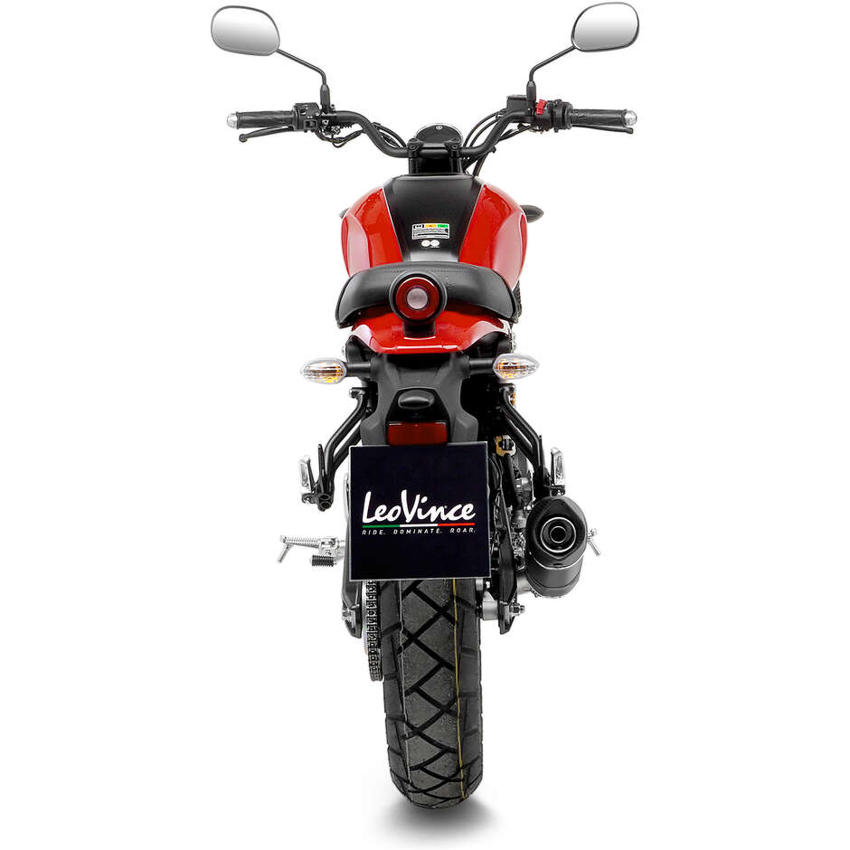 Scarico Completo Full System Leovince 14365EBK LV ONE EVO BLACK EDITION Specifico Per YAMAHA MT-125 - XSR125 - YZF-R125 (21-24)