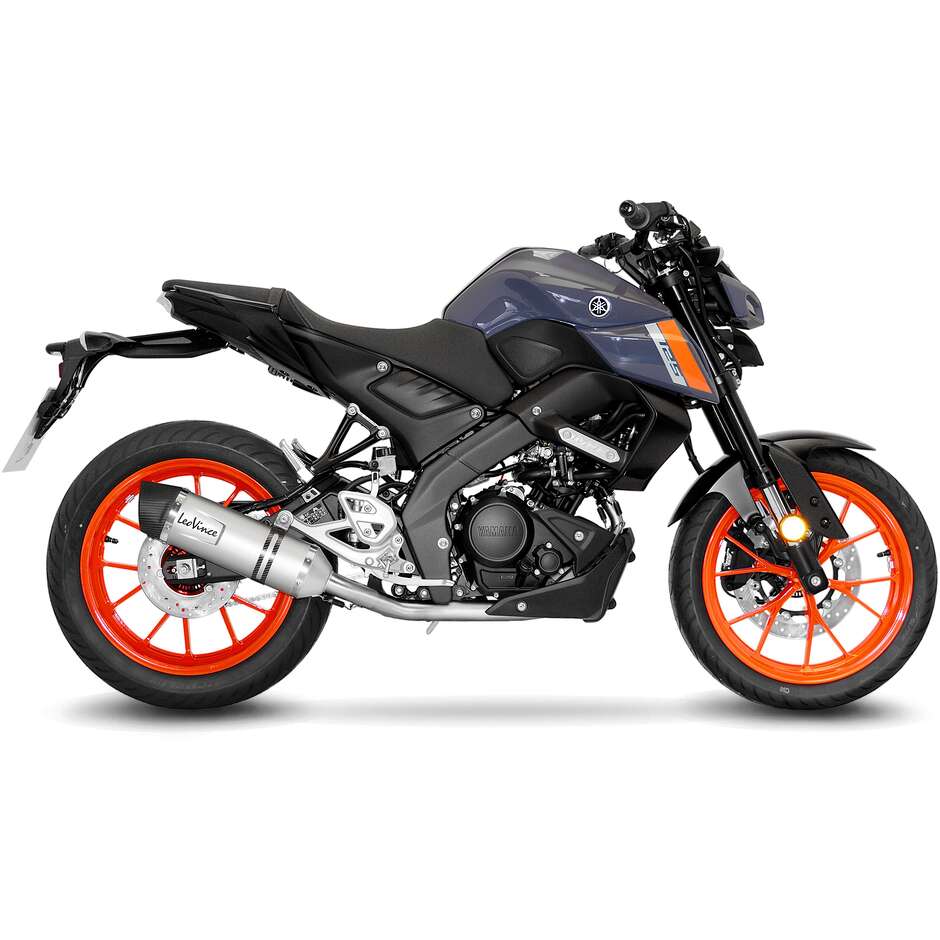 Scarico Completo Full System Leovince 14365EK LV ONE EVO Specifico Per YAMAHA MT-125 - XSR125 - YZF-R125 (21-24)