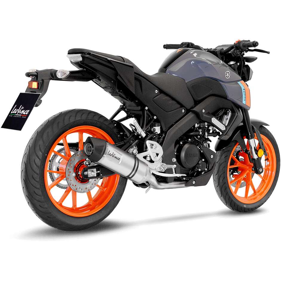 Scarico Completo Full System Leovince 14365EK LV ONE EVO Specifico Per YAMAHA MT-125 - XSR125 - YZF-R125 (21-24)