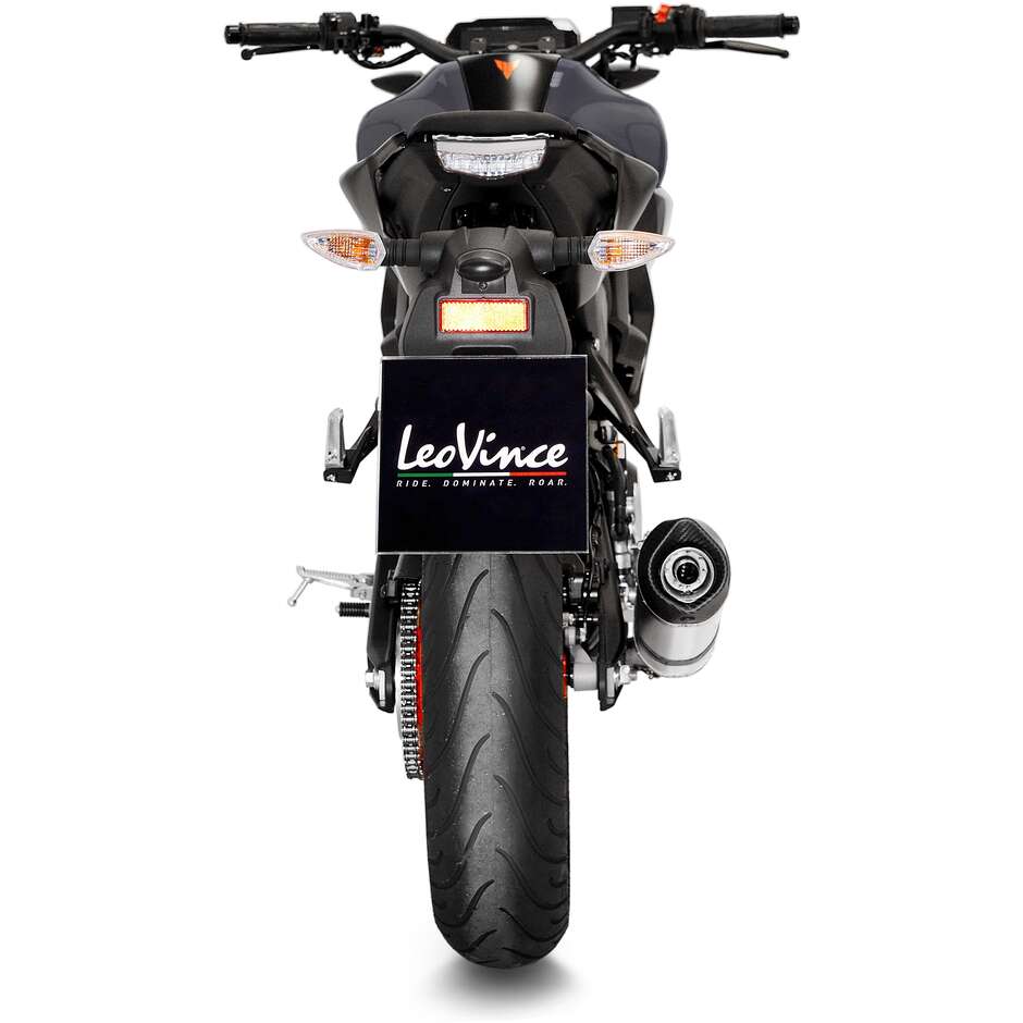 Scarico Completo Full System Leovince 14365EK LV ONE EVO Specifico Per YAMAHA MT-125 - XSR125 - YZF-R125 (21-24)