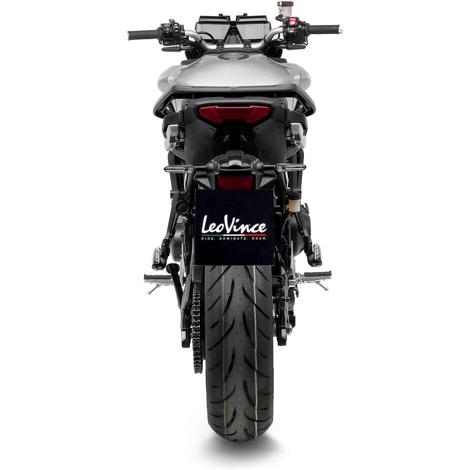Scarico Completo Full System Leovince 14372EBK LV RACE Specifico Per YAMAHA Tracer9/GT/GT+ (21-24); XSR900 (22-24)