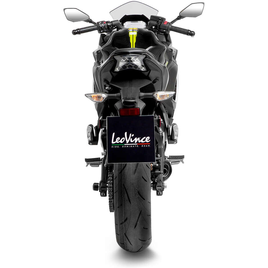 Scarico Completo Full System Leovince 14379EKN LV ONE EVO Specifico Per KAWASAKI Ninja650 - Z650 (21-25); Z650RS (22-24); Versys650 (21-24)