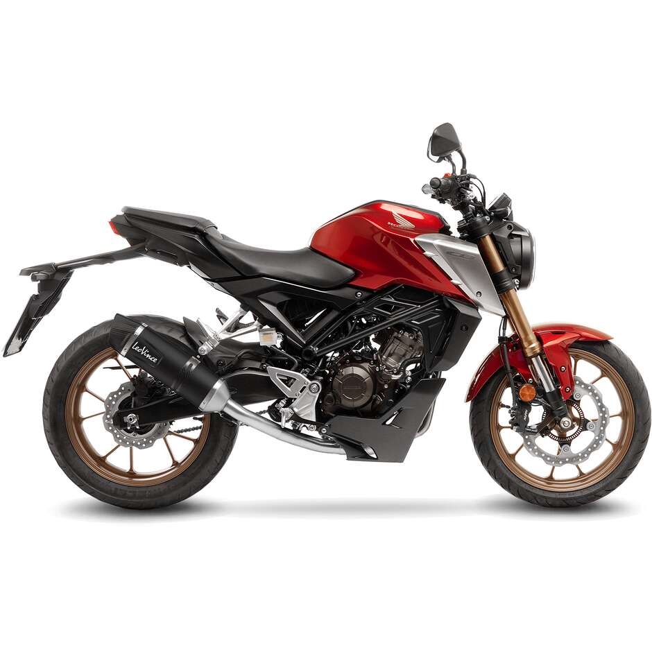 Scarico Completo Full System Leovince 14390EBK LV ONE EVO BLACK EDITION Specifico Per HONDA CBR125R Neo Sport Café (21-23)