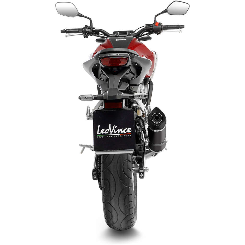Scarico Completo Full System Leovince 14390EBK LV ONE EVO BLACK EDITION Specifico Per HONDA CBR125R Neo Sport Café (21-23)
