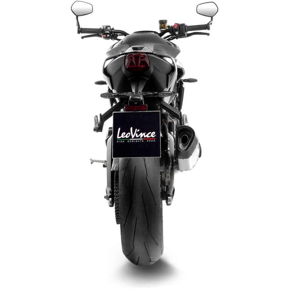 Scarico Completo Full System Leovince 15608U LV-14 R Specifico Per TRIUMPH Street Triple765 R/RS/A2 (23-24)