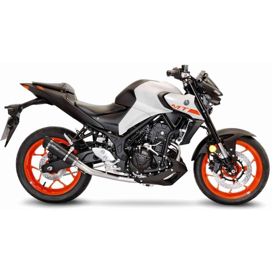 Scarico Completo Full System Leovince 3380EU GP CORSA EVO Specifico Per YAMAHA MT-25 (15-18); YZF-R25 (14-18); MT-03 (16-20); YZF-R3 (15-20)
