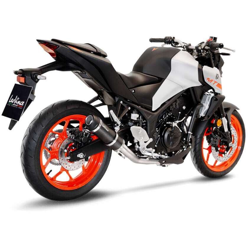 Scarico Completo Full System Leovince 3380EU GP CORSA EVO Specifico Per YAMAHA MT-25 (15-18); YZF-R25 (14-18); MT-03 (16-20); YZF-R3 (15-20)